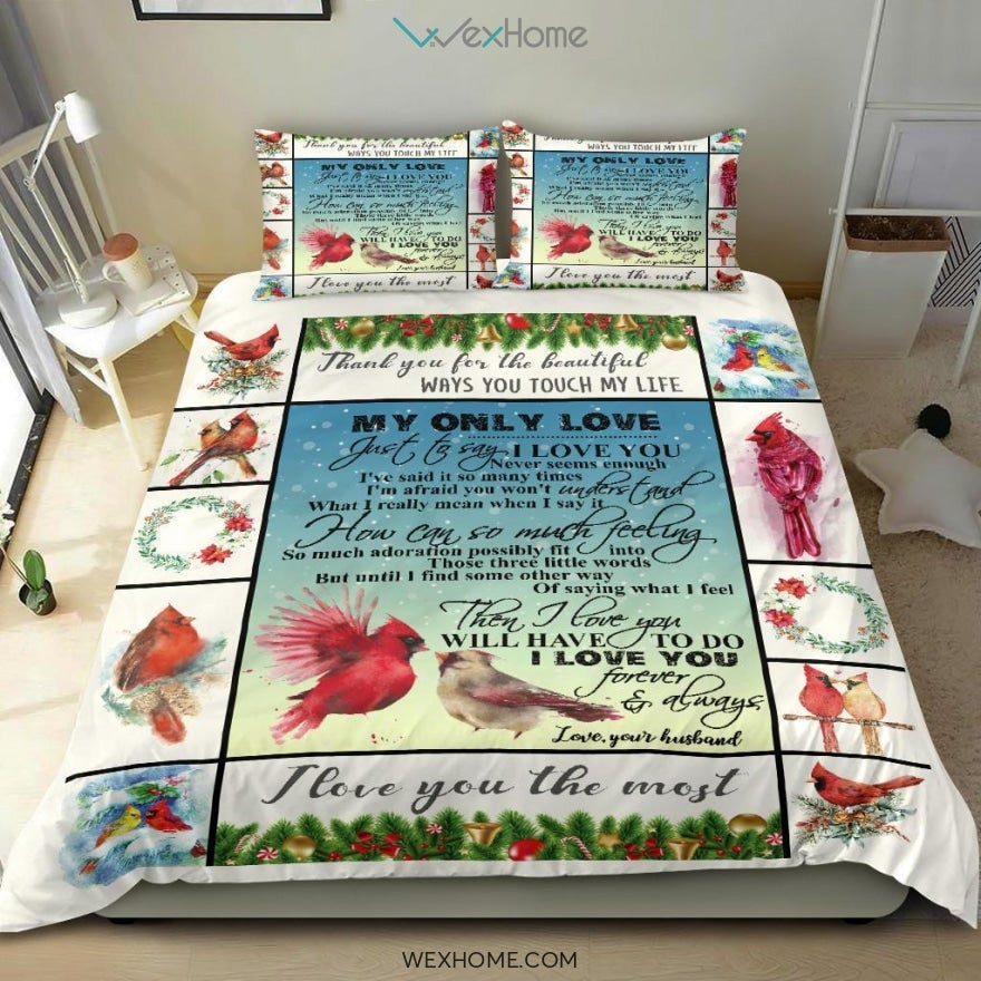 My Only Love Bedding - Duvet Cover And Pillowcase Set - Unique Design Amazing Gift