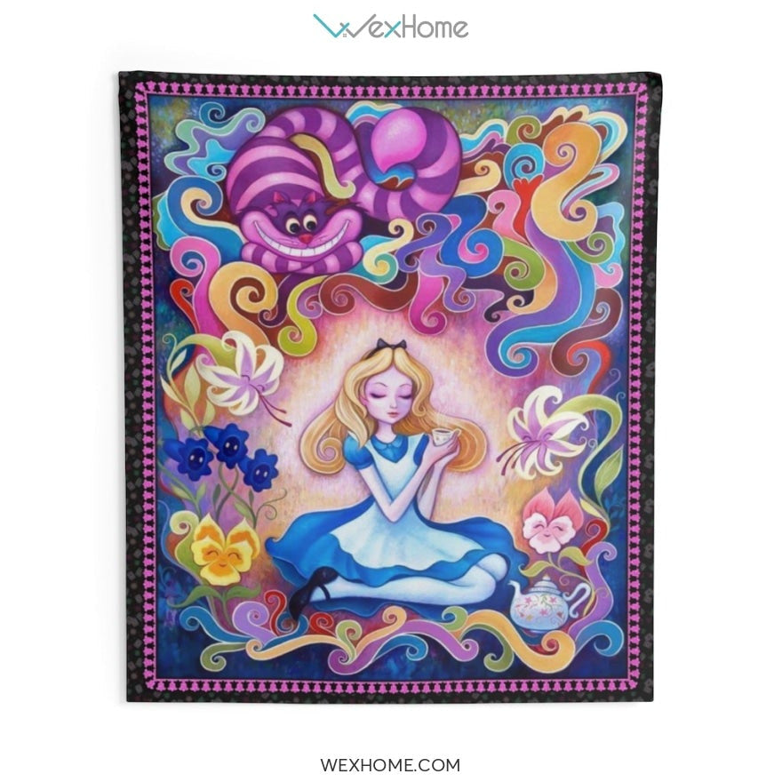 Alice In Wonderland so Beauty Art Indoor Wall Tapestries Unique Gift W1020