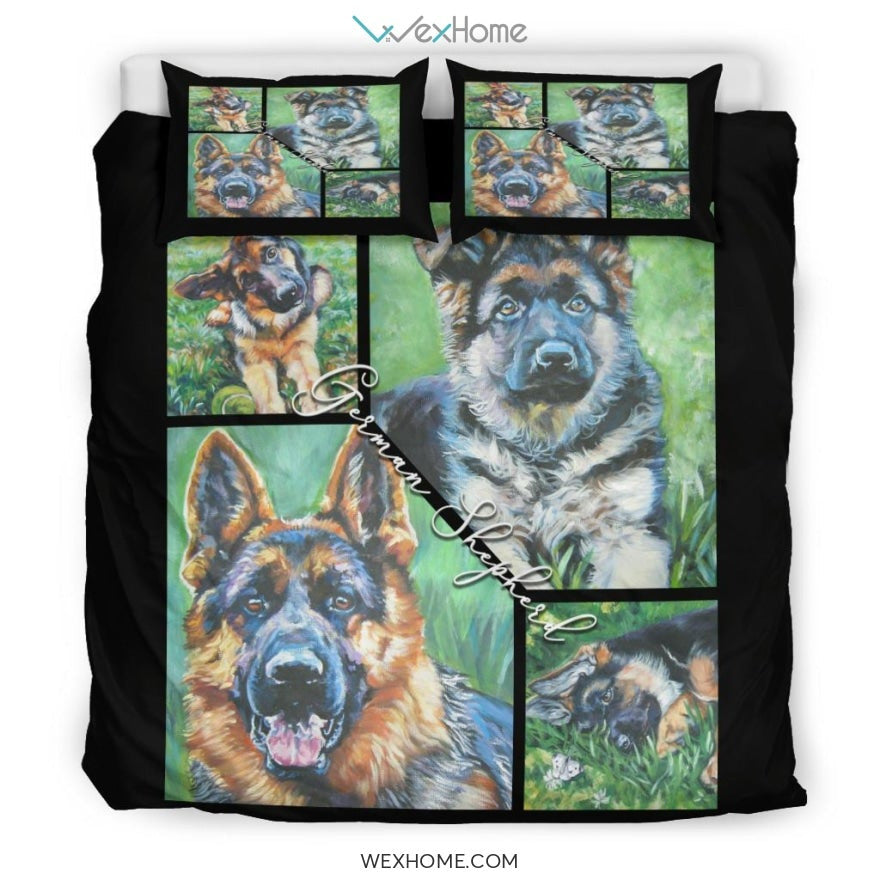 German Shepherb New Bedding - Duvet Cover And Pillowcase Set - Unique Design Amazing Gift