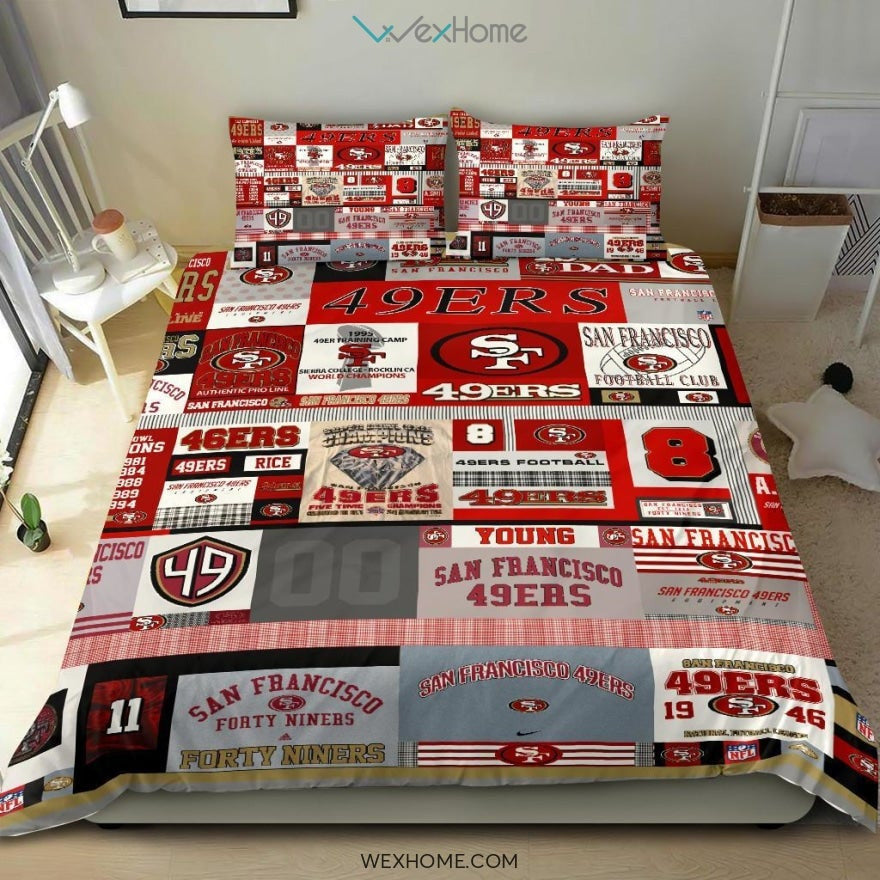 San Francisco Quilt Vcl Bedding - Duvet Cover And Pillowcase Set - Unique Design Amazing Gift