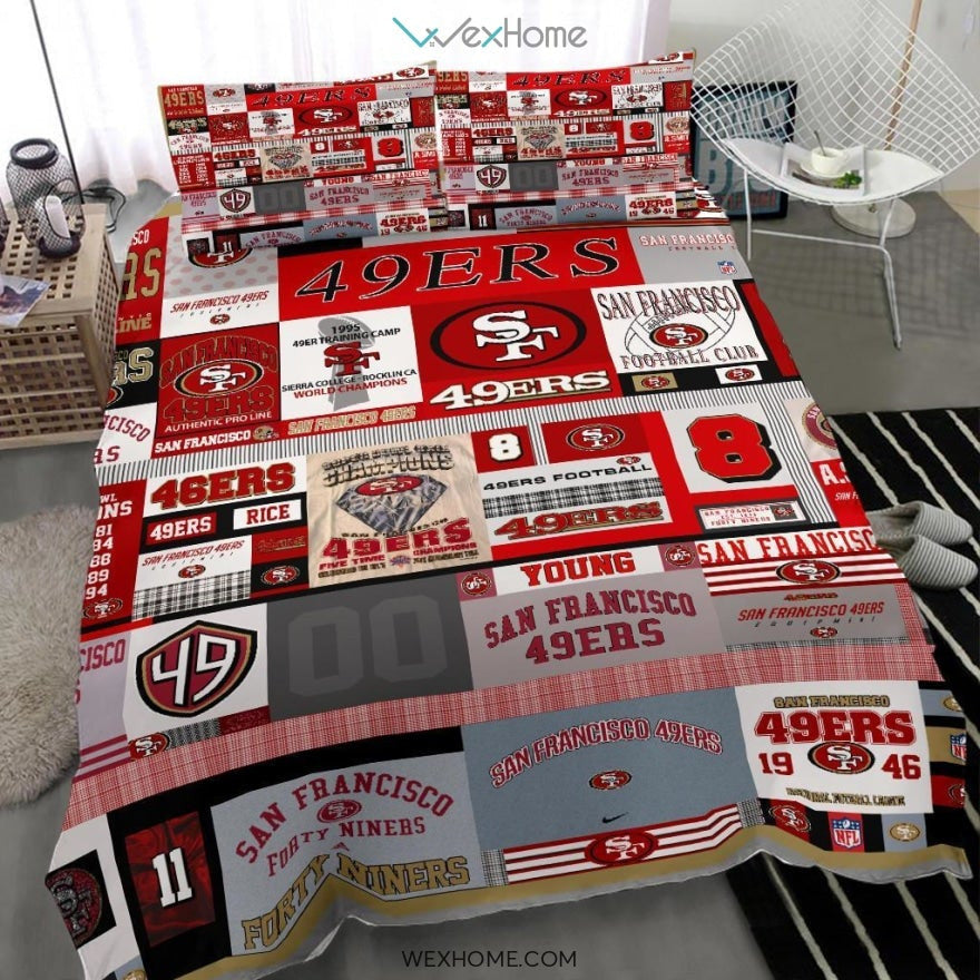 San Francisco Quilt Vcl Bedding - Duvet Cover And Pillowcase Set - Unique Design Amazing Gift