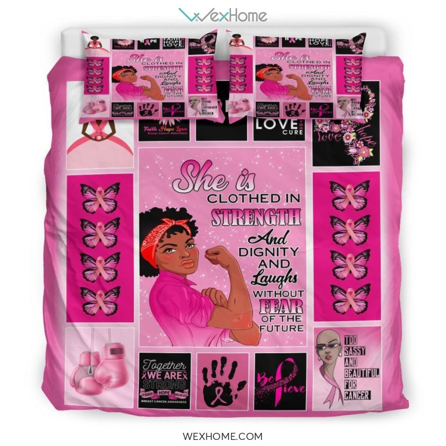 Quilt Cancer Bedding - Duvet Cover And Pillowcase Set - Unique Design Amazing Gift