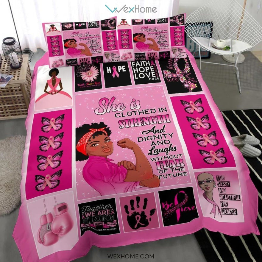 Quilt Cancer Bedding - Duvet Cover And Pillowcase Set - Unique Design Amazing Gift