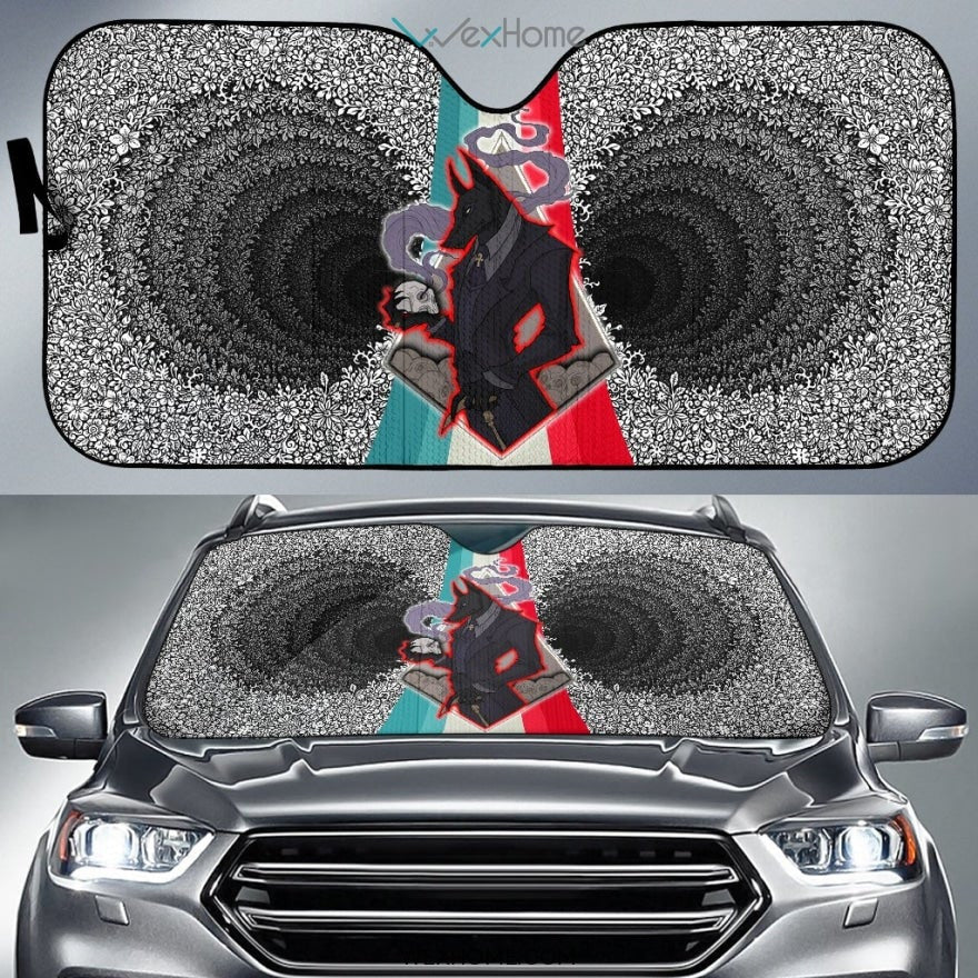 Dark Anubis Suit Skull Egyptian Gods Sun Shade