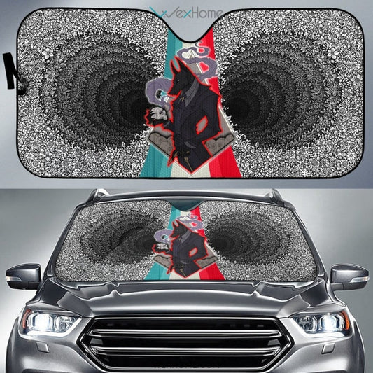 Dark Anubis Suit Skull Egyptian Gods Sun Shade