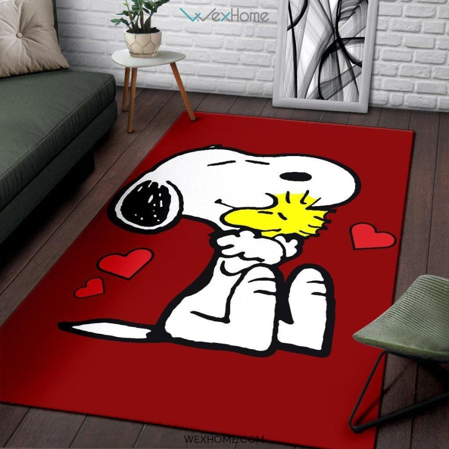 Snoopy and Woodstock - Rug Snoopy and Woodstock Home Decor
