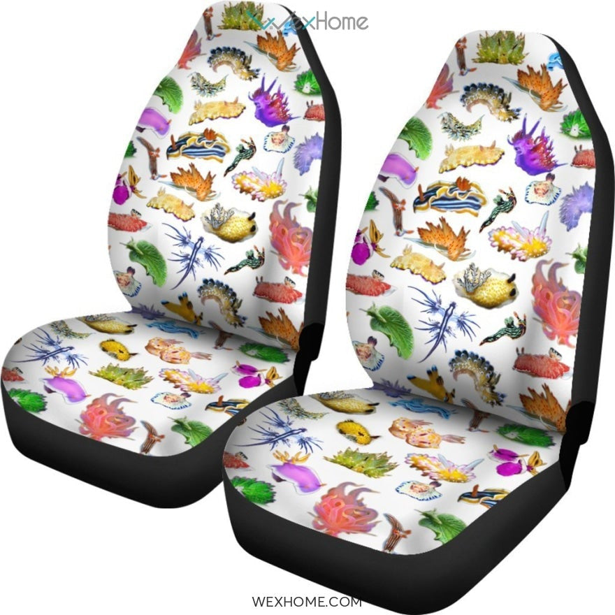 2pcs Car Seat Cover - Sea Slug