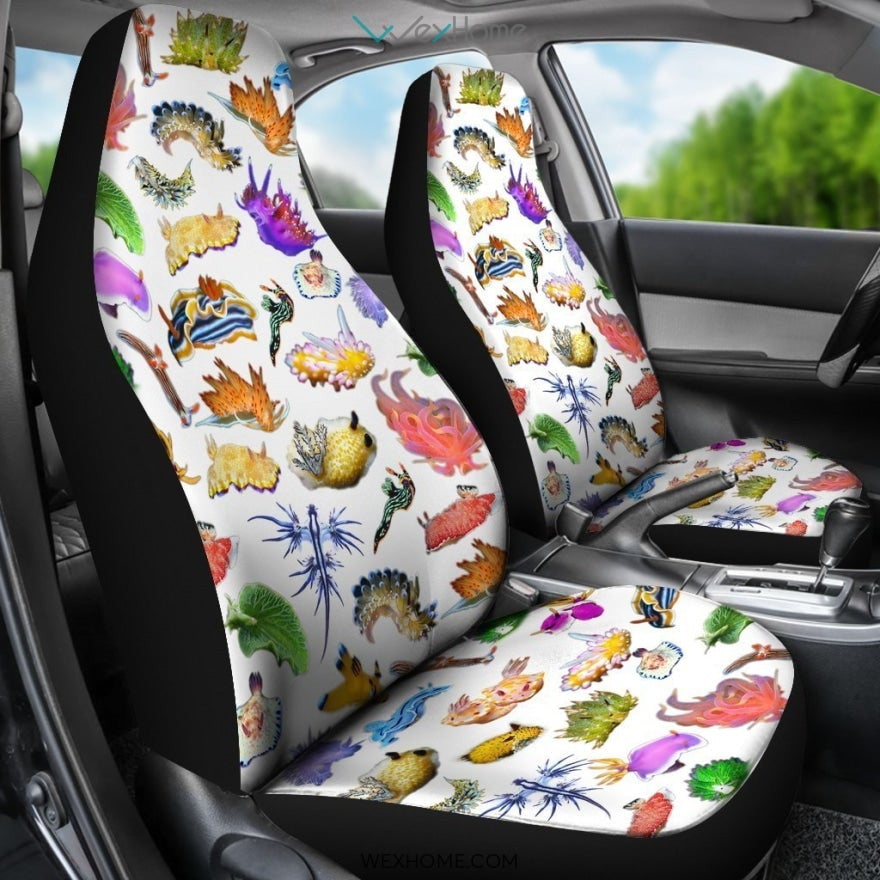 2pcs Car Seat Cover - Sea Slug