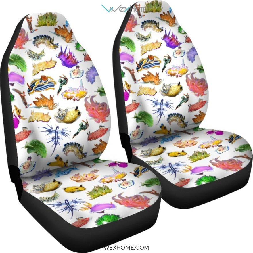 2pcs Car Seat Cover - Sea Slug