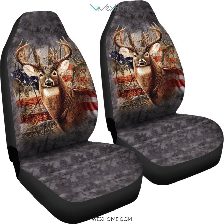 Car Seat Cover - Deer Hunter