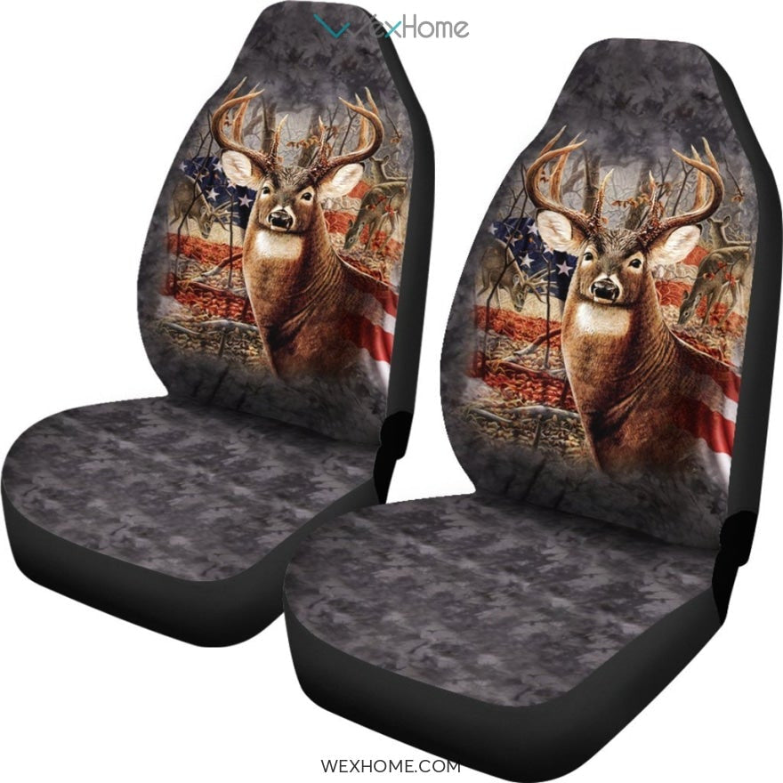 Car Seat Cover - Deer Hunter