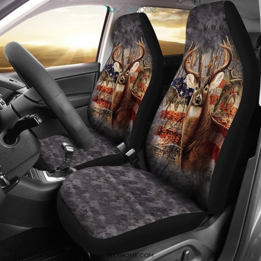 Car Seat Cover - Deer Hunter
