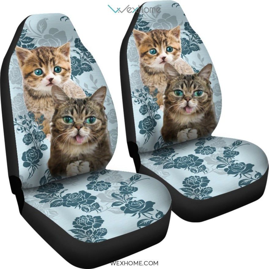 2pcs Cat Car Seat Cover