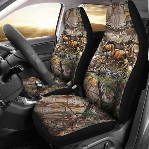 2pcs Hunting Car Seat Cover