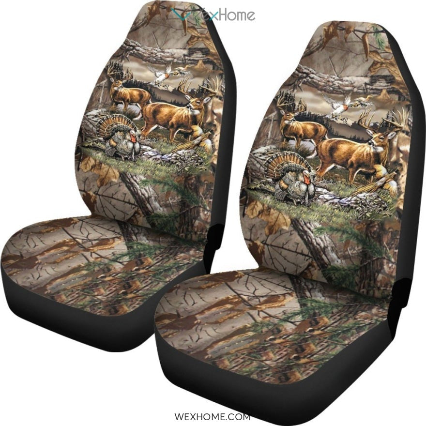 2pcs Hunting Car Seat Cover