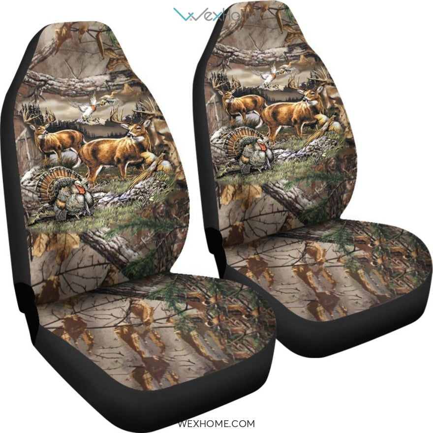 2pcs Hunting Car Seat Cover