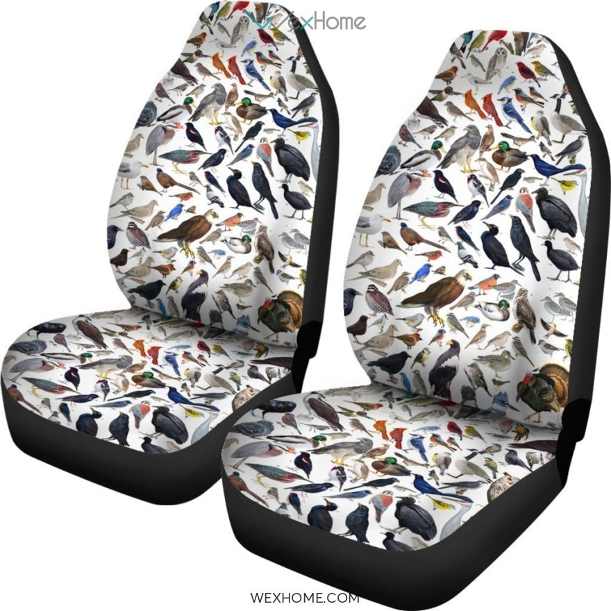 2pcs Bird Car Seat Cover