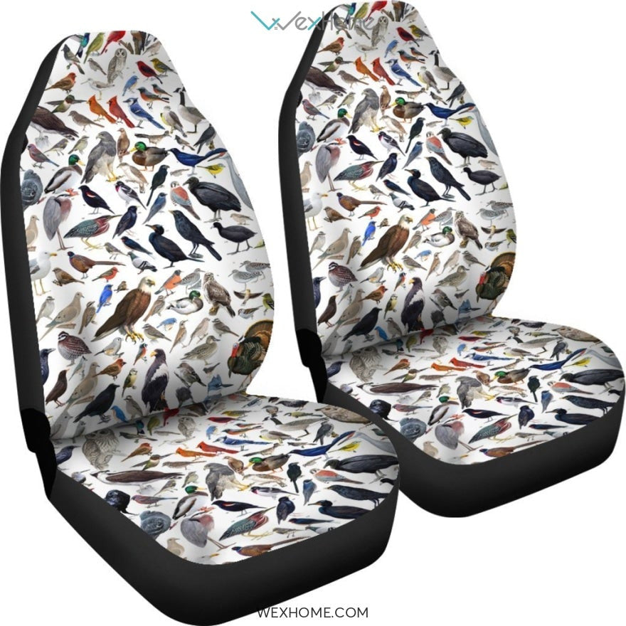 2pcs Bird Car Seat Cover