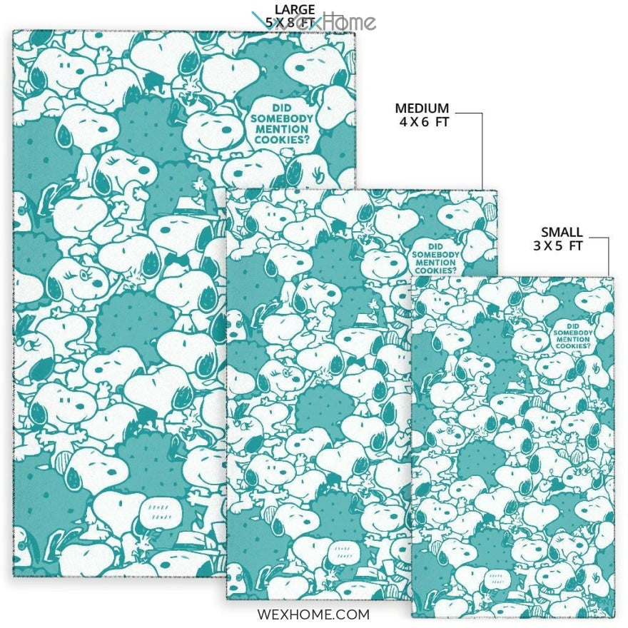 Blue Snoopy - Rug