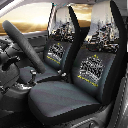 2pcs Truck Car Seat Cover