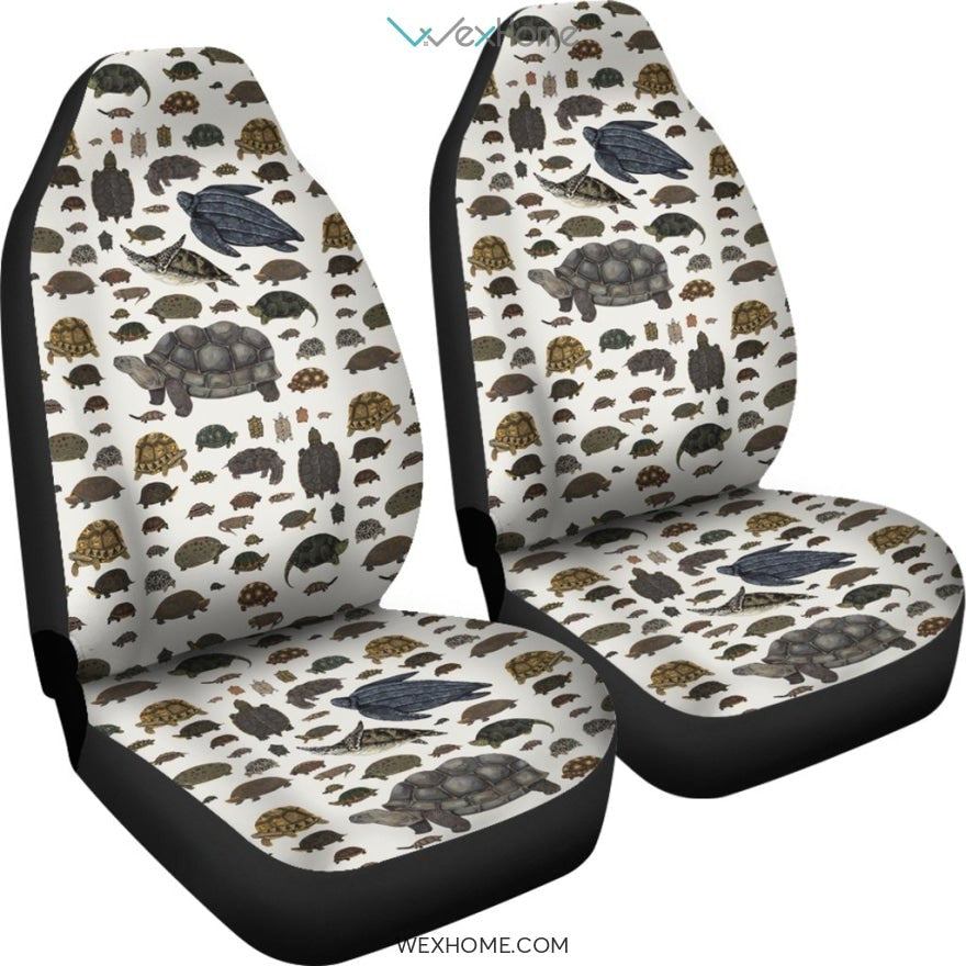 2pcs Testudines Car Seat Cover
