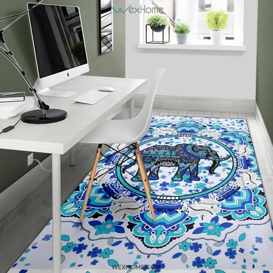 Mandala Elephant - Rug