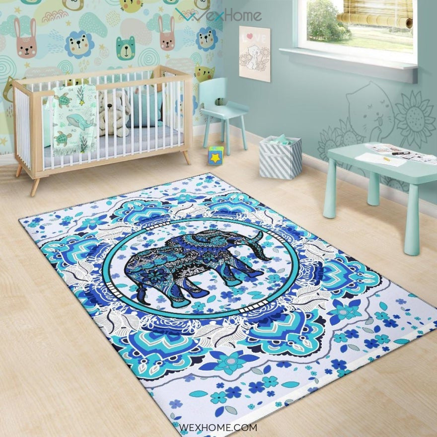 Mandala Elephant - Rug