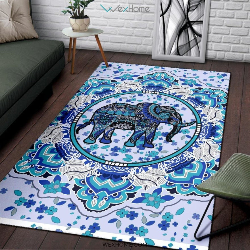 Mandala Elephant - Rug
