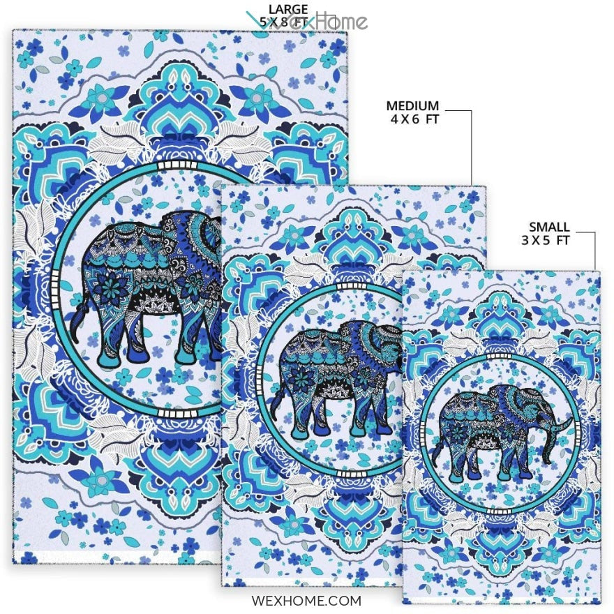 Mandala Elephant - Rug