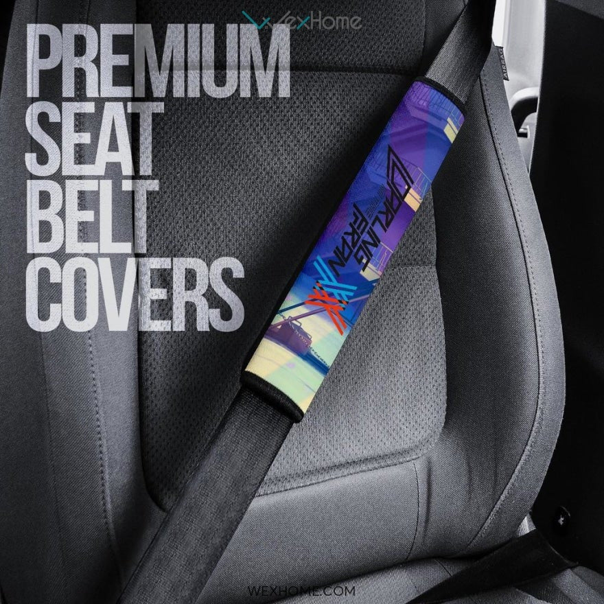 Darling In The Franxx Anime Seat Belt Covers | Evil Captain Zero Two At School Belt Covers