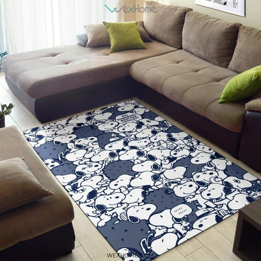 Navy Snoopy - Rug