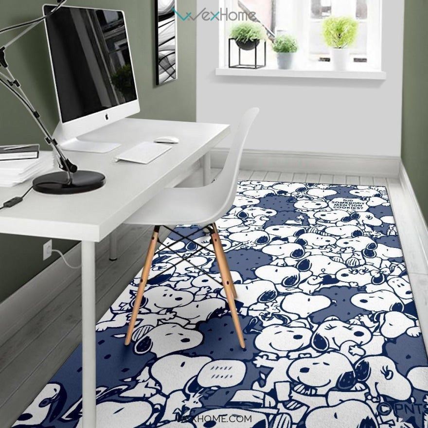 Navy Snoopy - Rug