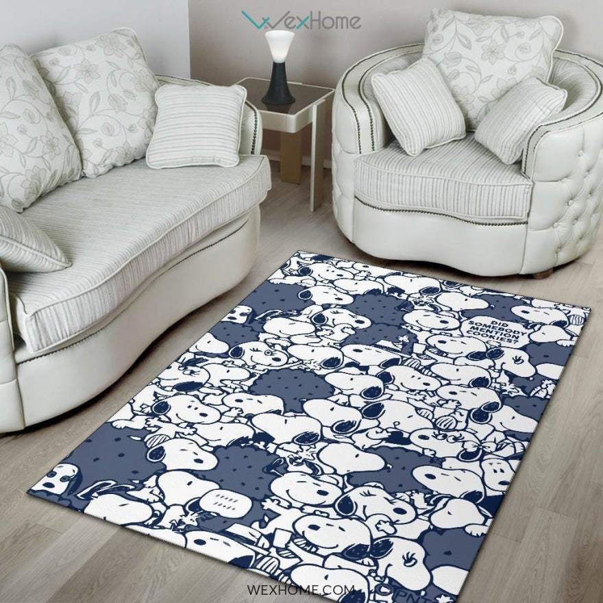 Navy Snoopy - Rug