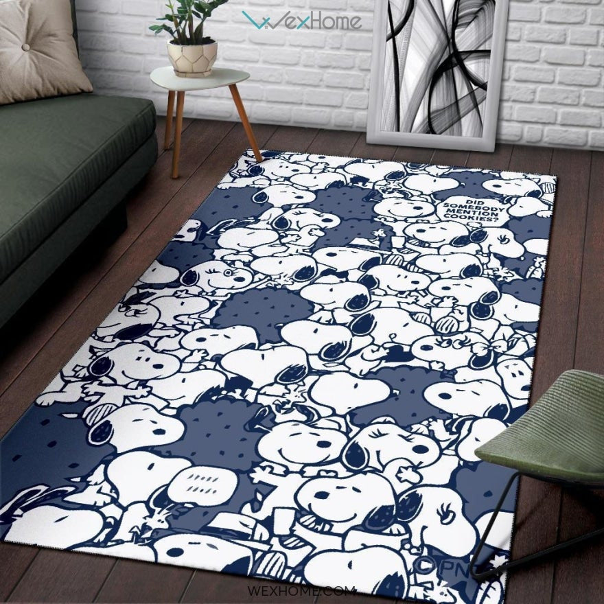 Navy Snoopy - Rug