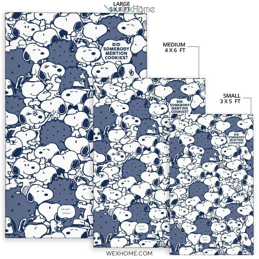 Navy Snoopy - Rug