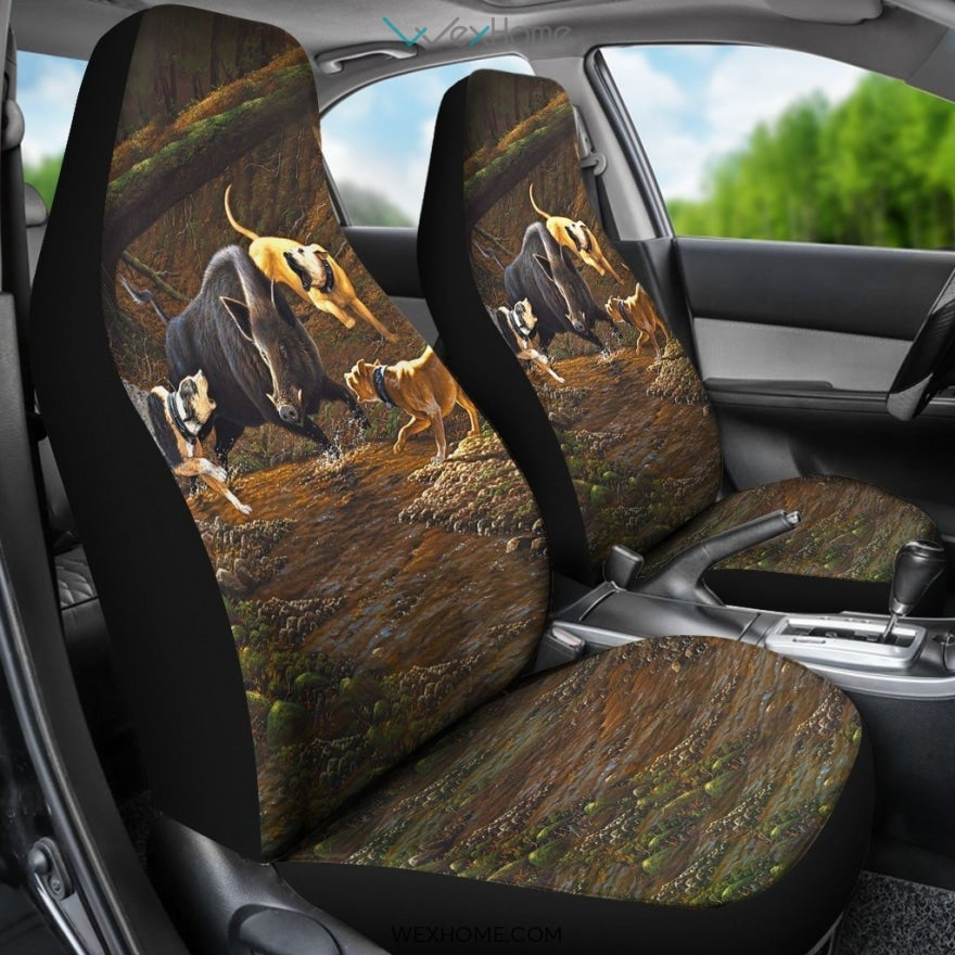 2pcs Hunting Car Seat Cover