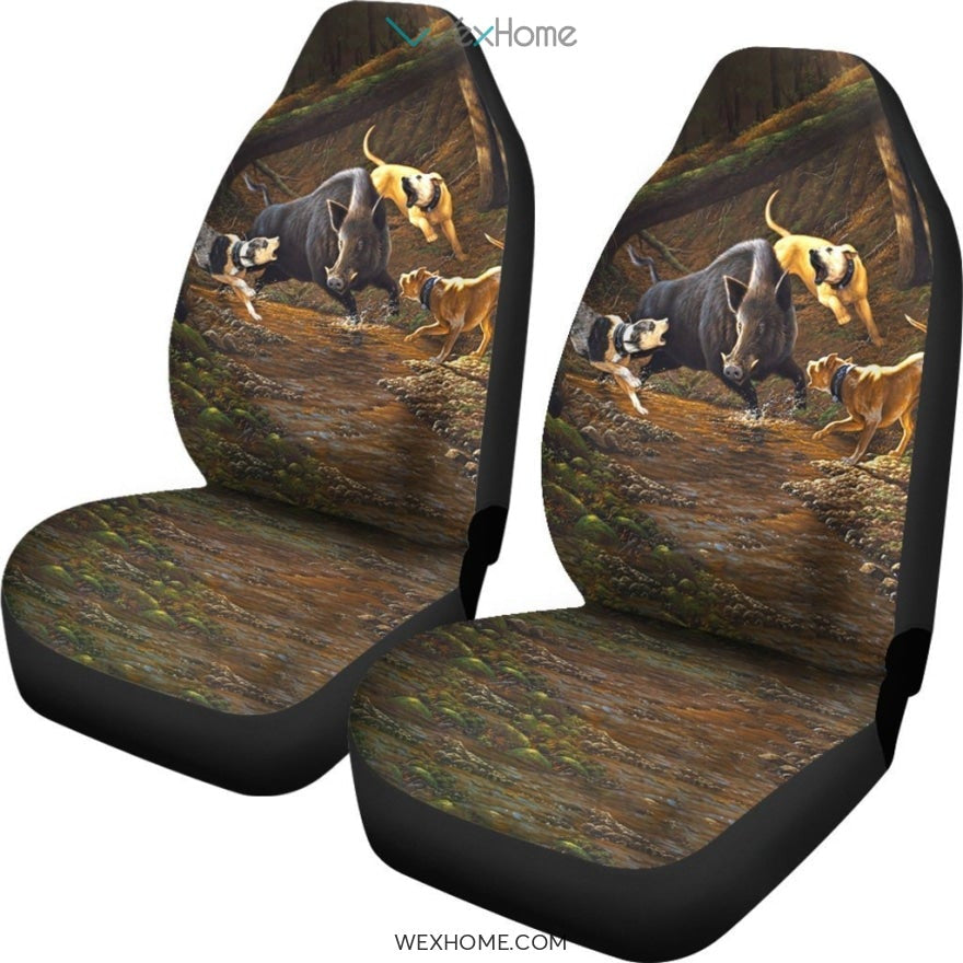 2pcs Hunting Car Seat Cover