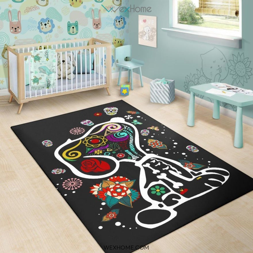 Colourful Snoopy - Rug