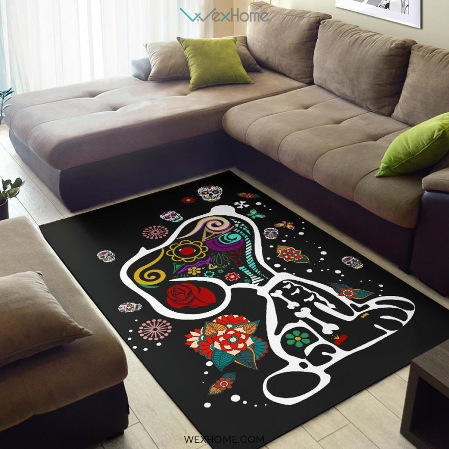 Colourful Snoopy - Rug