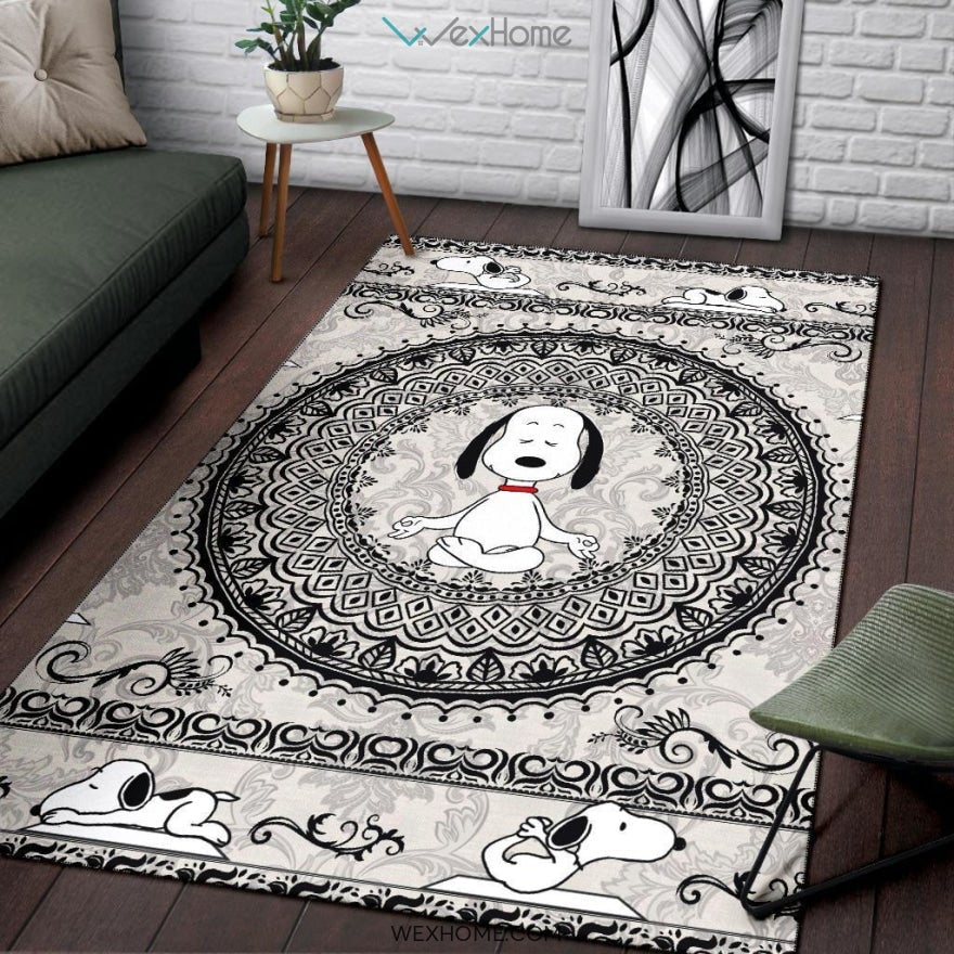 Yoga Snoopy - Rug