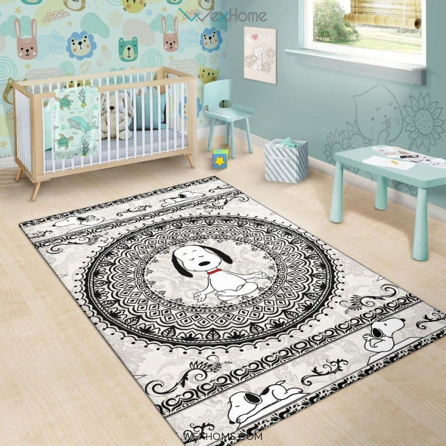 Yoga Snoopy - Rug