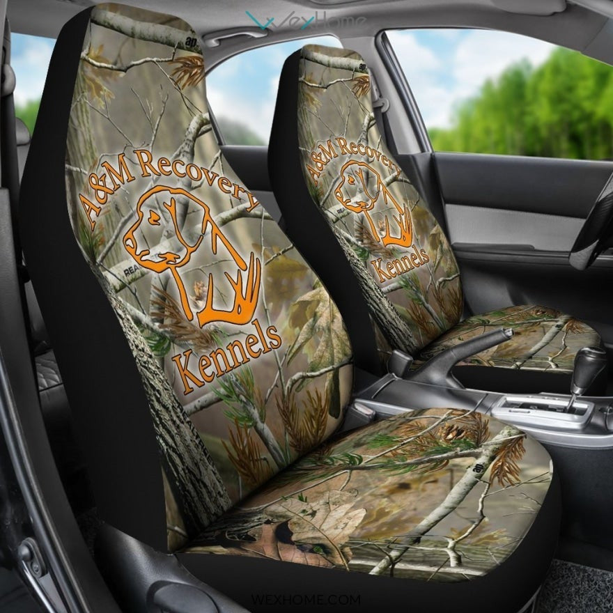 2pcs Camo Car Seat Cover
