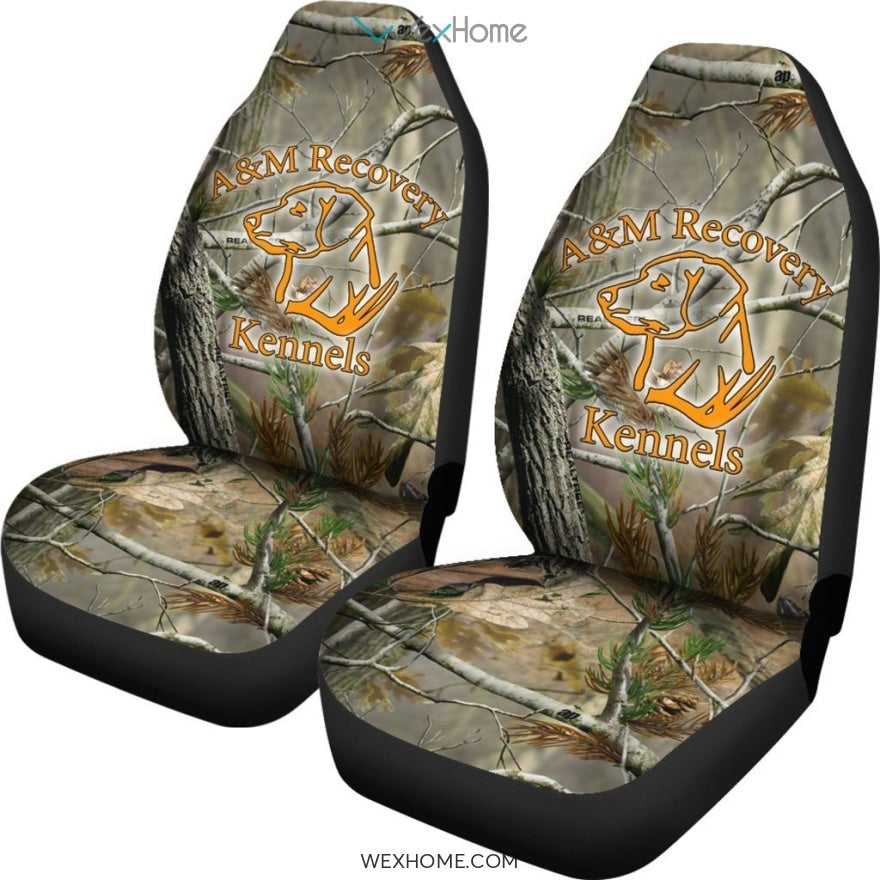 2pcs Camo Car Seat Cover