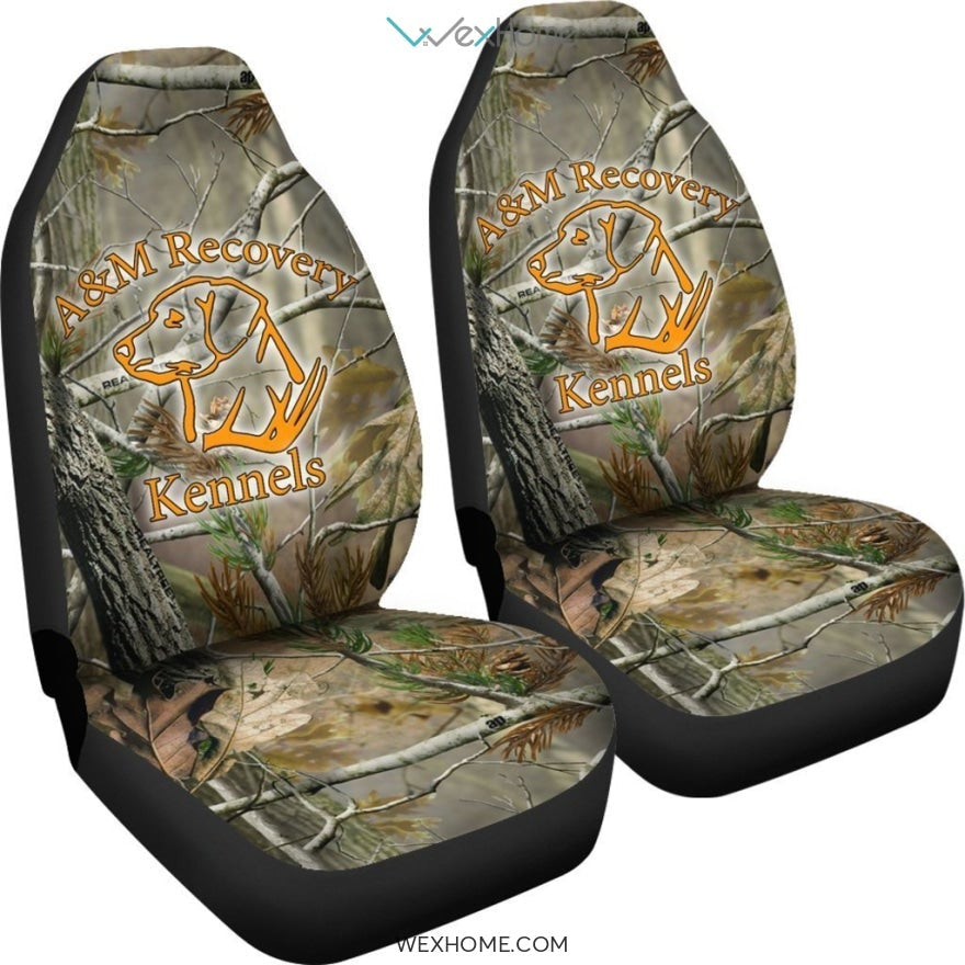 2pcs Camo Car Seat Cover