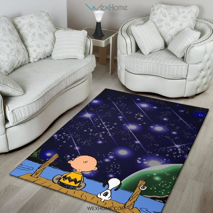 Snoopy And Peanuts - Rug