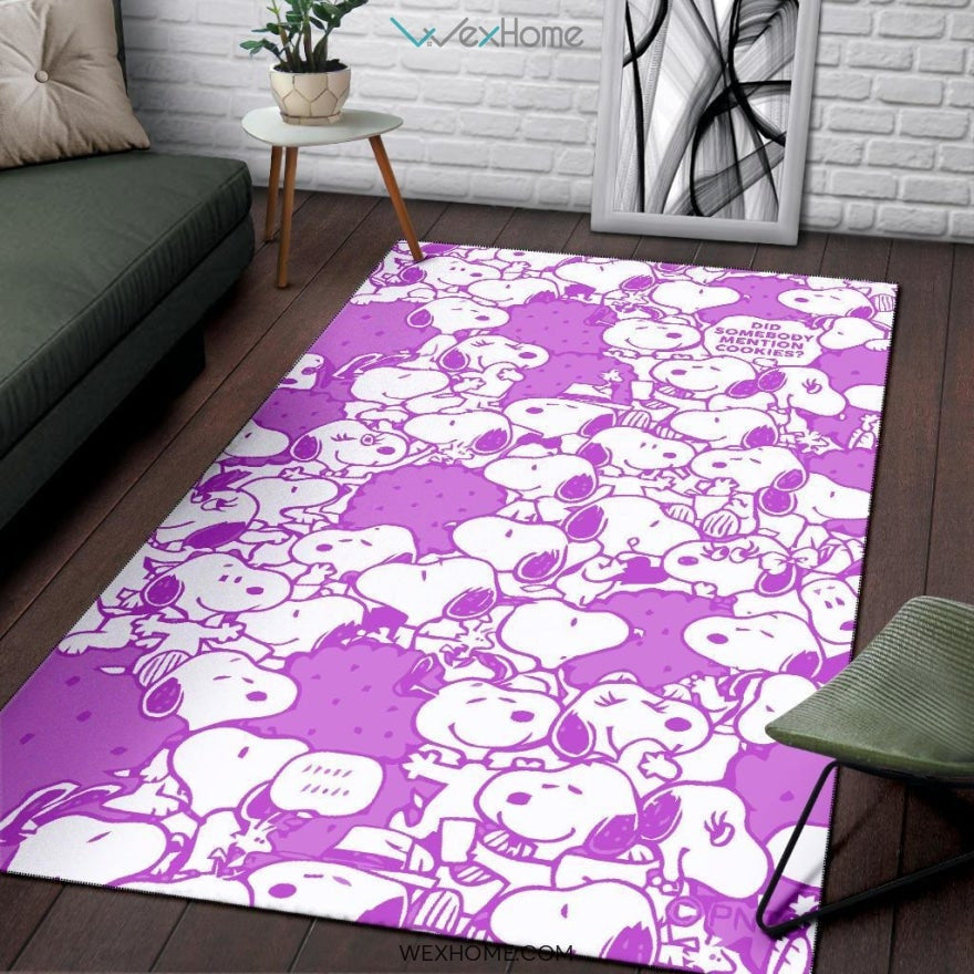 Purple Snoopy - Rug