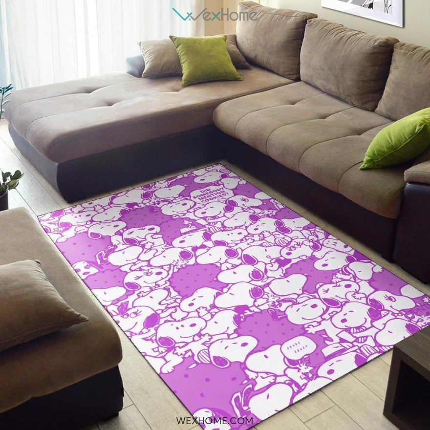Purple Snoopy - Rug
