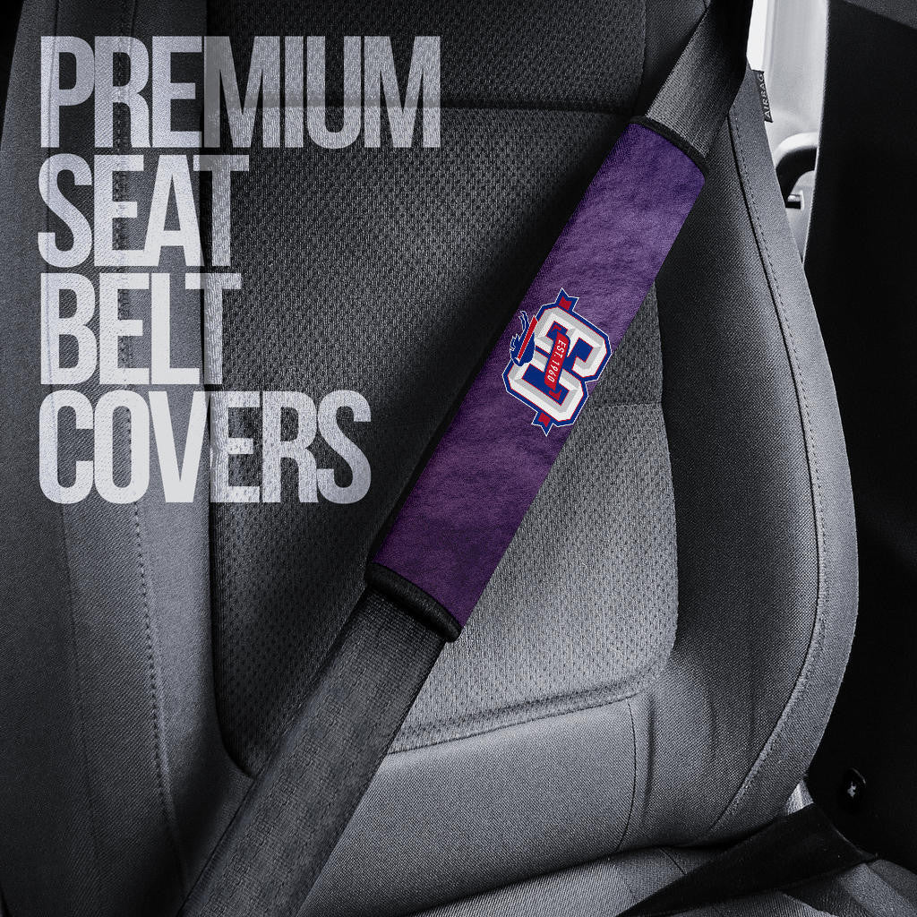 Buffalo Bills American Football Team Seat Belt Covers Blue Strongest Buffalo Fighting Est 1960 Text Belt Covers