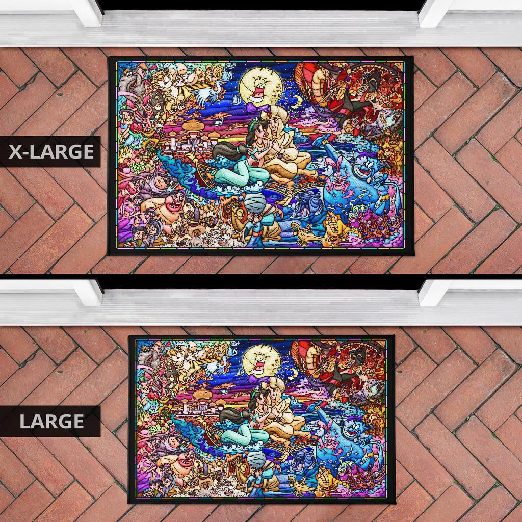 Disney Stained Art Door Mats