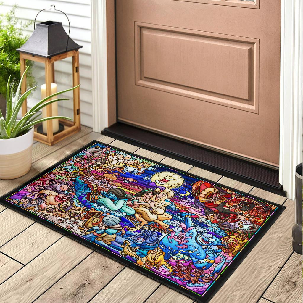 Disney Stained Art Door Mats